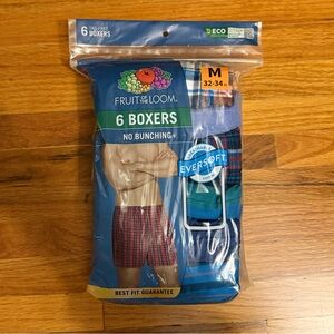 Fruit of the Loom Men's Boxers - Six Pack